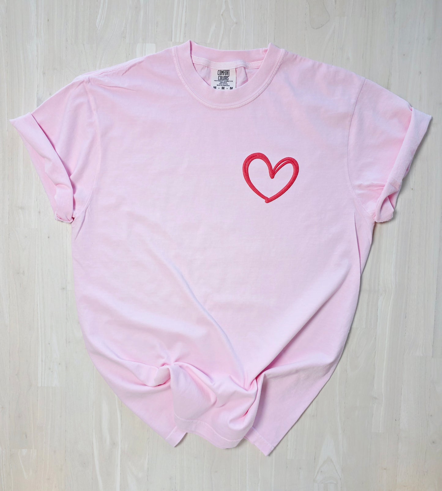 Be Real Be Kind Be Mine Puff Print Graphic Tee