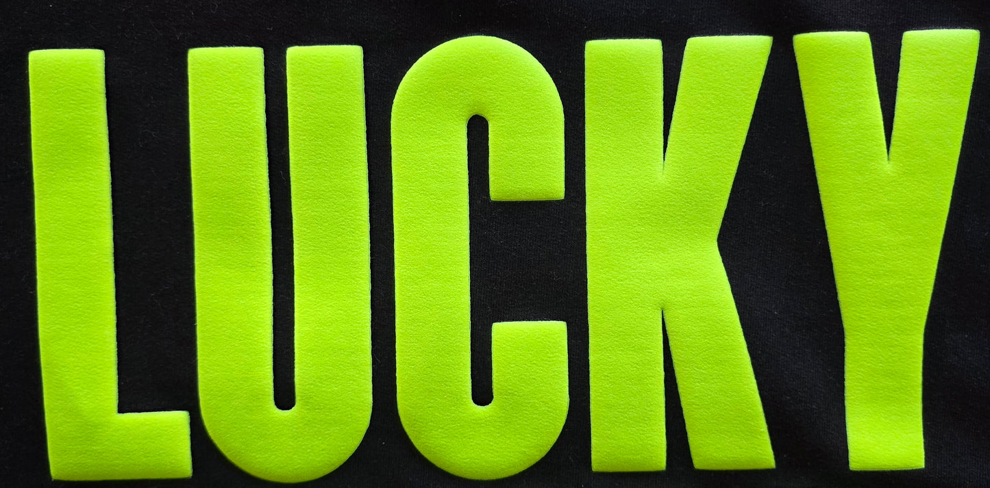 St. Patrick's Day Sweatshirt, Lucky Club, St. Patty's Day Sweatshirt, Shamrock sweatshirt, Risen 3d Puff Sweatshirt for Women, Green top