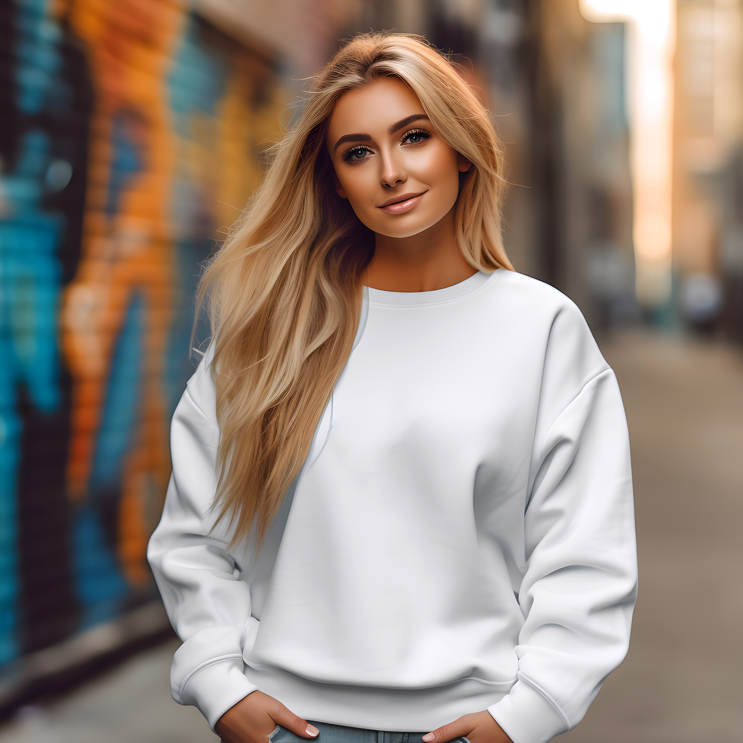 White Crewneck