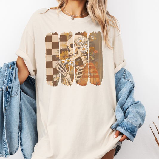 Boho Skeleton Graphic Tee