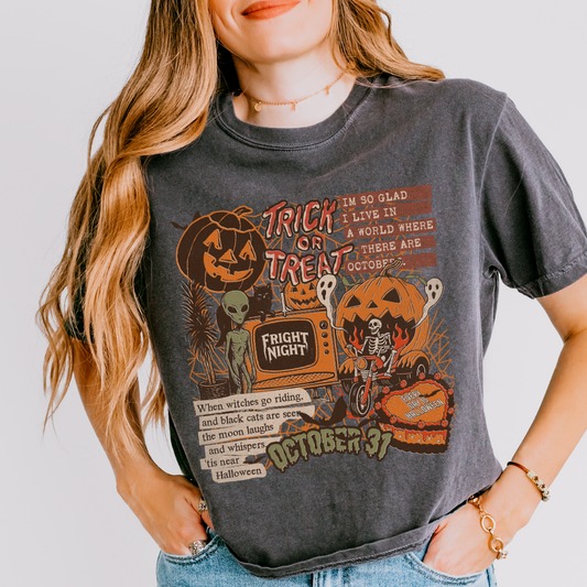 Fright Night heavyweight boxy tee