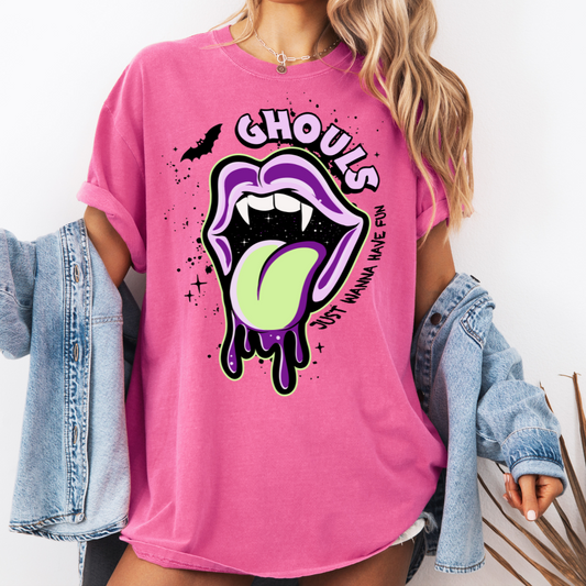 Ghouls Just Wanna Have Fun Graphic Tee