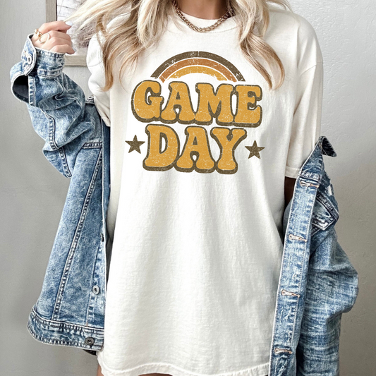 Retro Game Day Graphic Tee