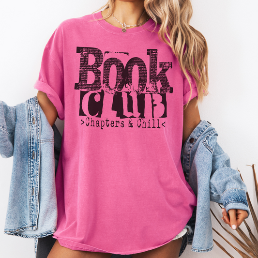 Book Club Chapters & Chill B Graphic Tee
