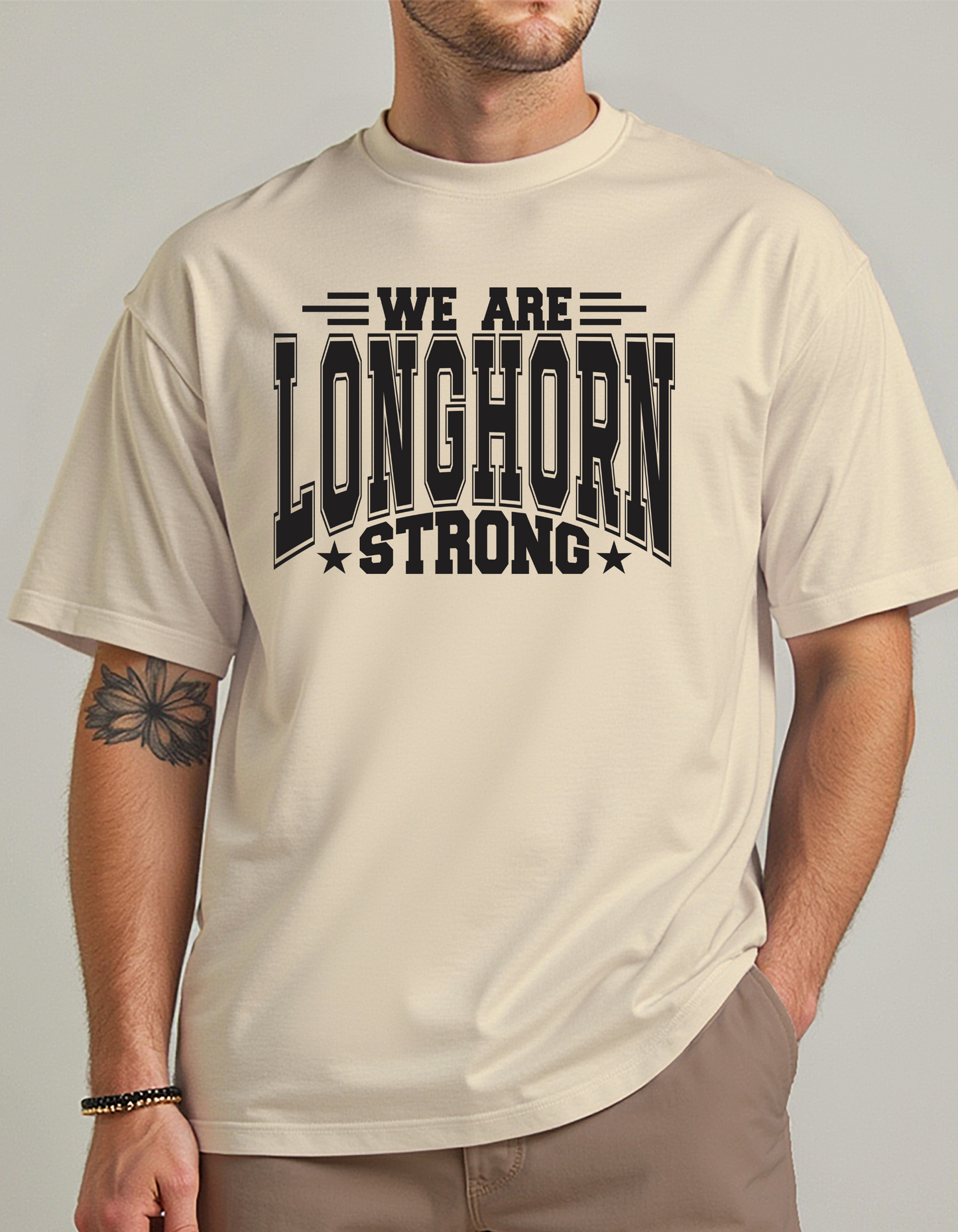 Longhorn Strong graphic tee