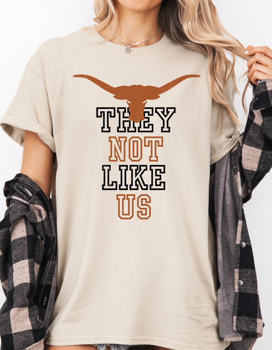 They not like us, Longhorn tee