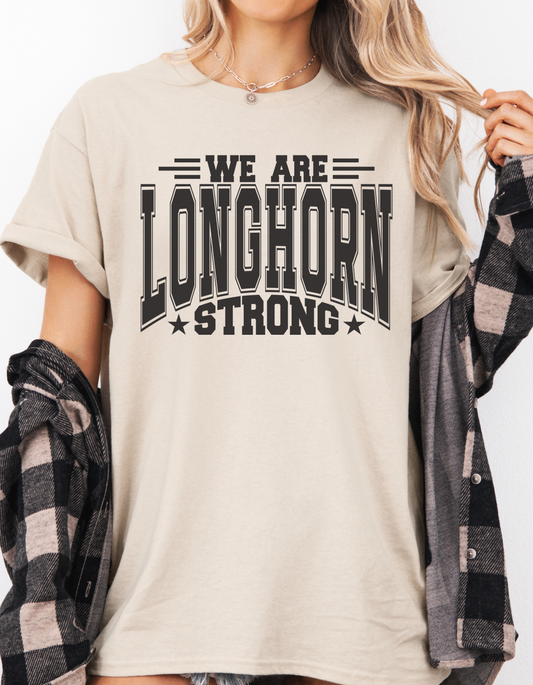 Longhorn Strong graphic tee