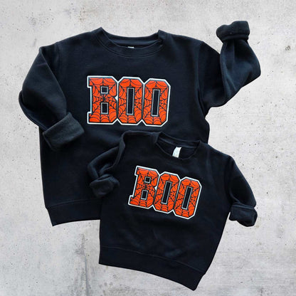 BOO Puff Ink Sweatshirt- Adults (S-4XL)