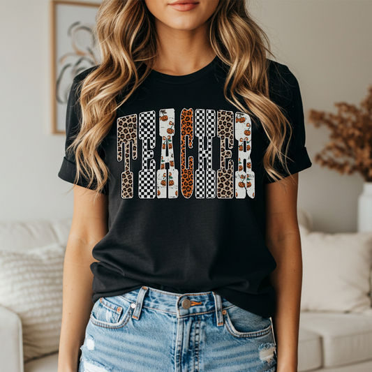 Fall Teacher Graphic Tee