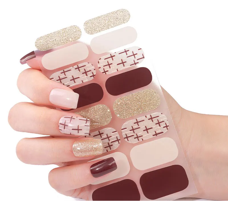 Church Love Gel Nail Polish Stickers