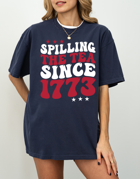 Spilling the Tea Graphic Tee