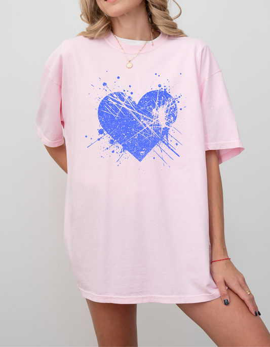 Splat Heart Graphic Tee
