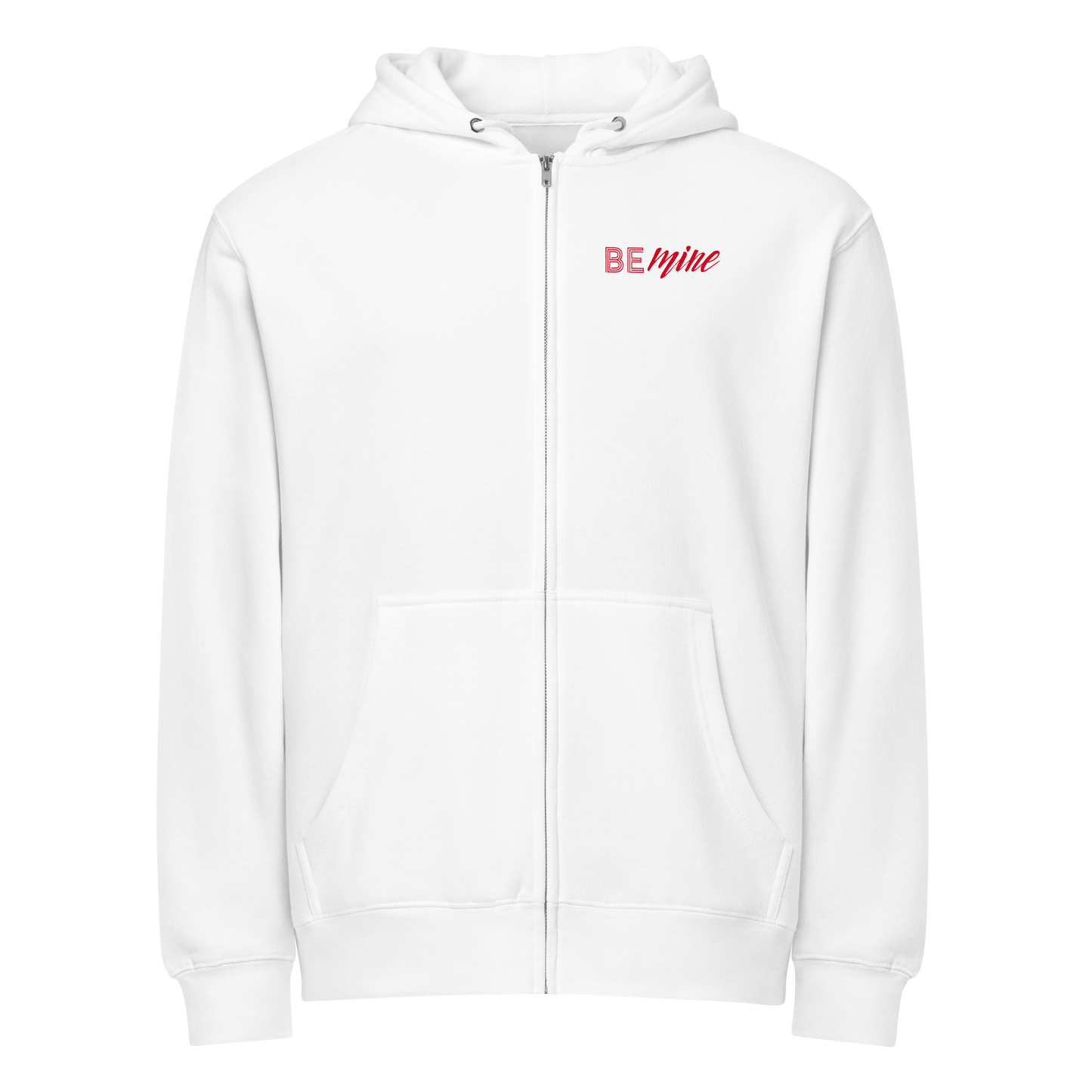 BE Real Be Kind Be Mine zip up Hoodie