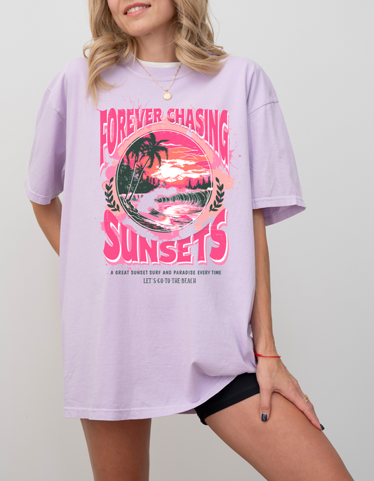 Forever Chasing Sunsets Graphic Tee
