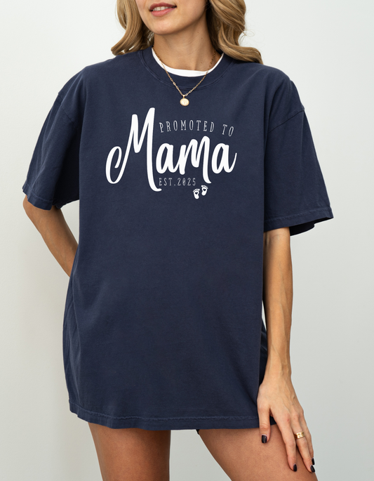 Promoted to Mama Graphic Tee