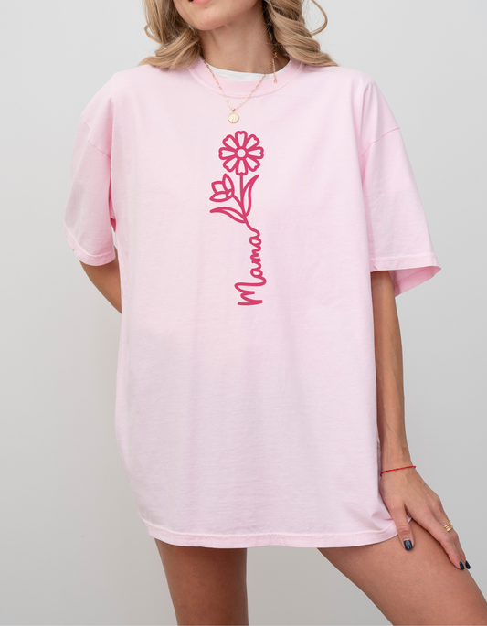 Mama Flower Graphic Tee