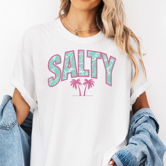 Salty graphic tee