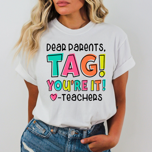 Parents Tag Graphic Tee