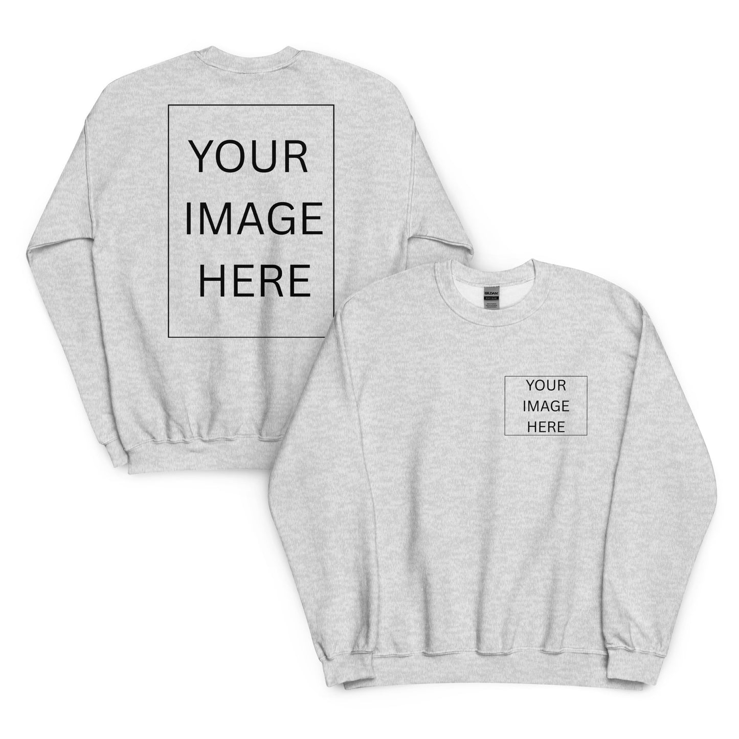 Custom Crewneck Front/Back
