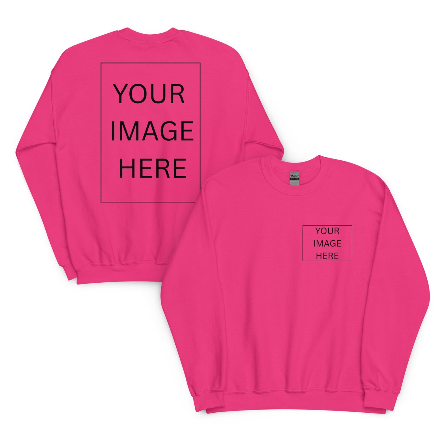 Custom Crewneck Front/Back