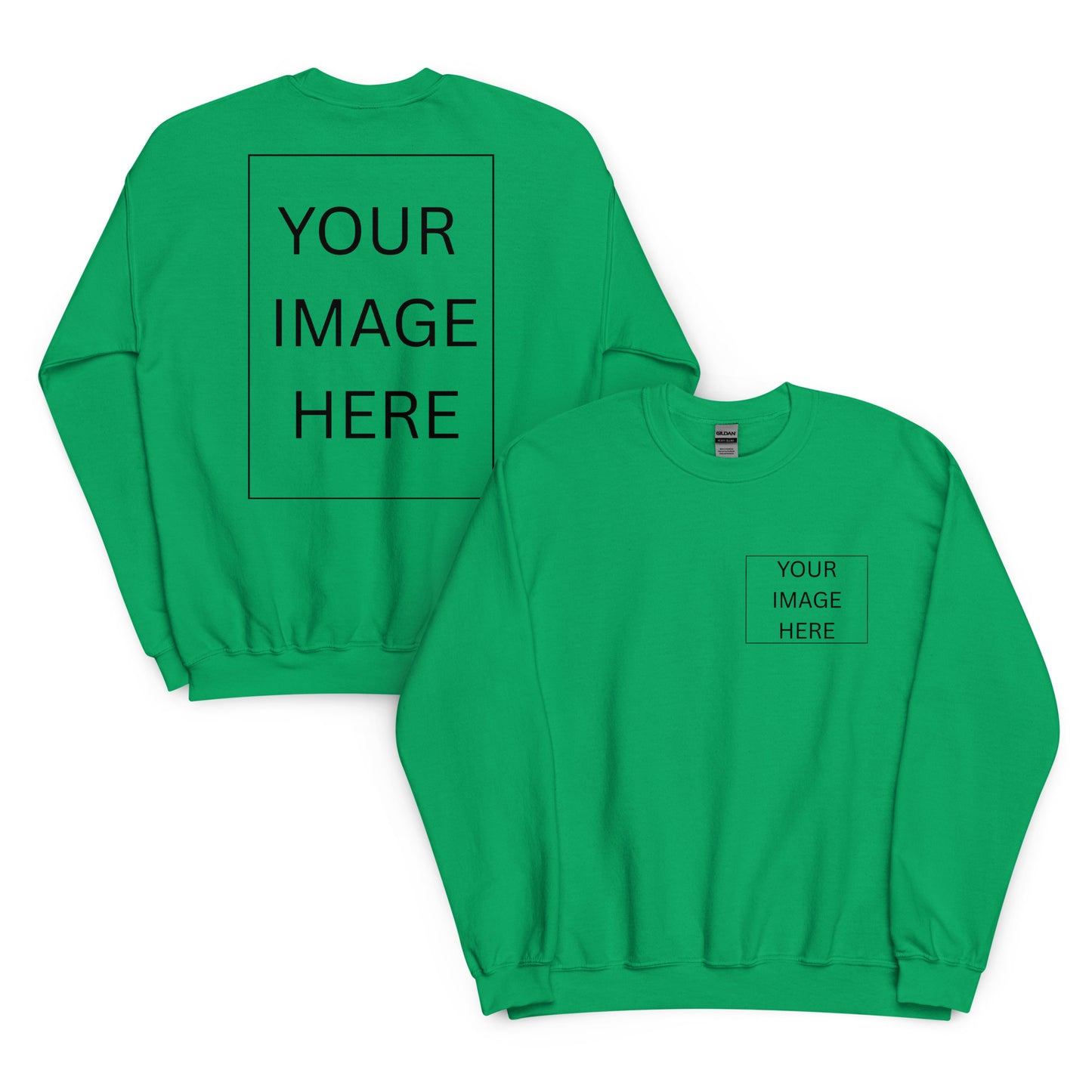 Custom Crewneck Front/Back