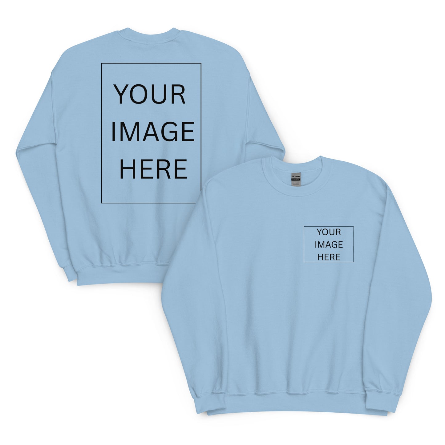 Custom Crewneck Front/Back