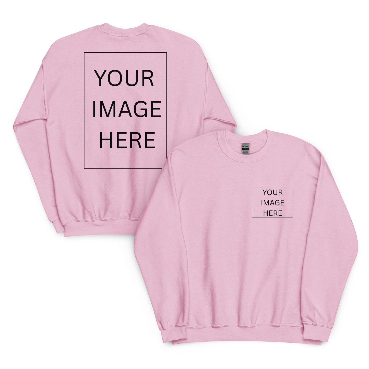 Custom Crewneck Front/Back