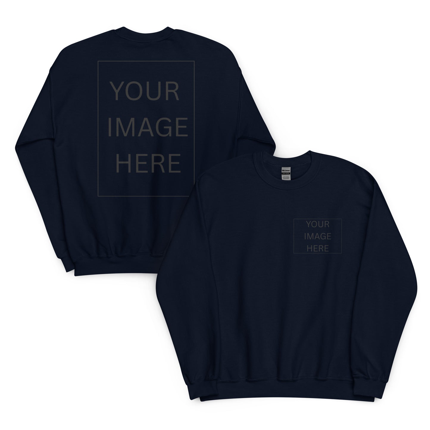 Custom Crewneck Front/Back