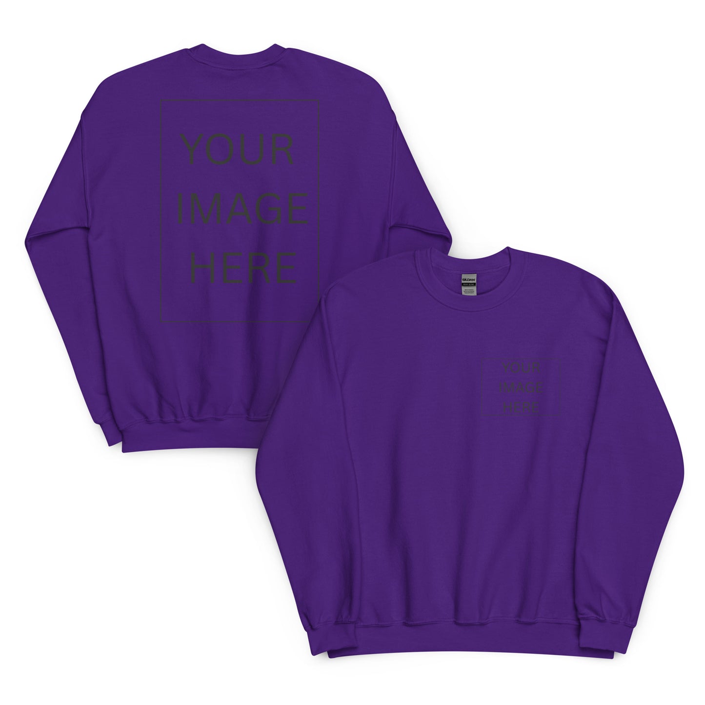 Custom Crewneck Front/Back