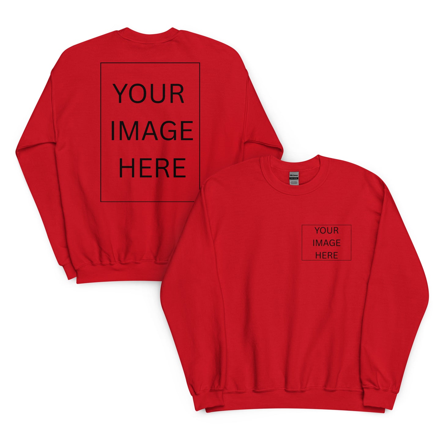 Custom Crewneck Front/Back