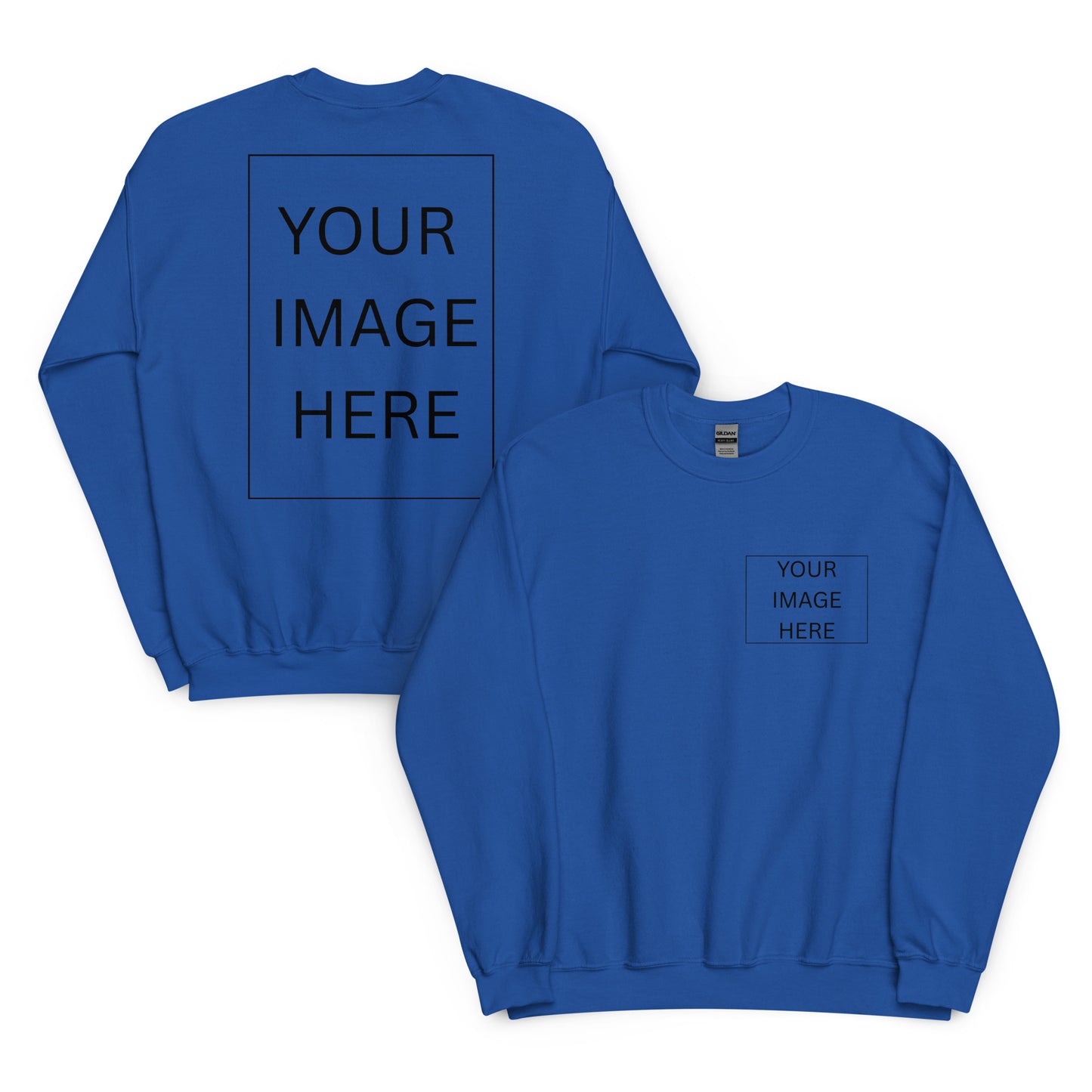 Custom Crewneck Front/Back