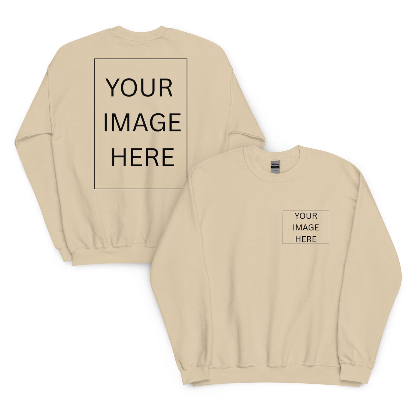 Custom Crewneck Front/Back