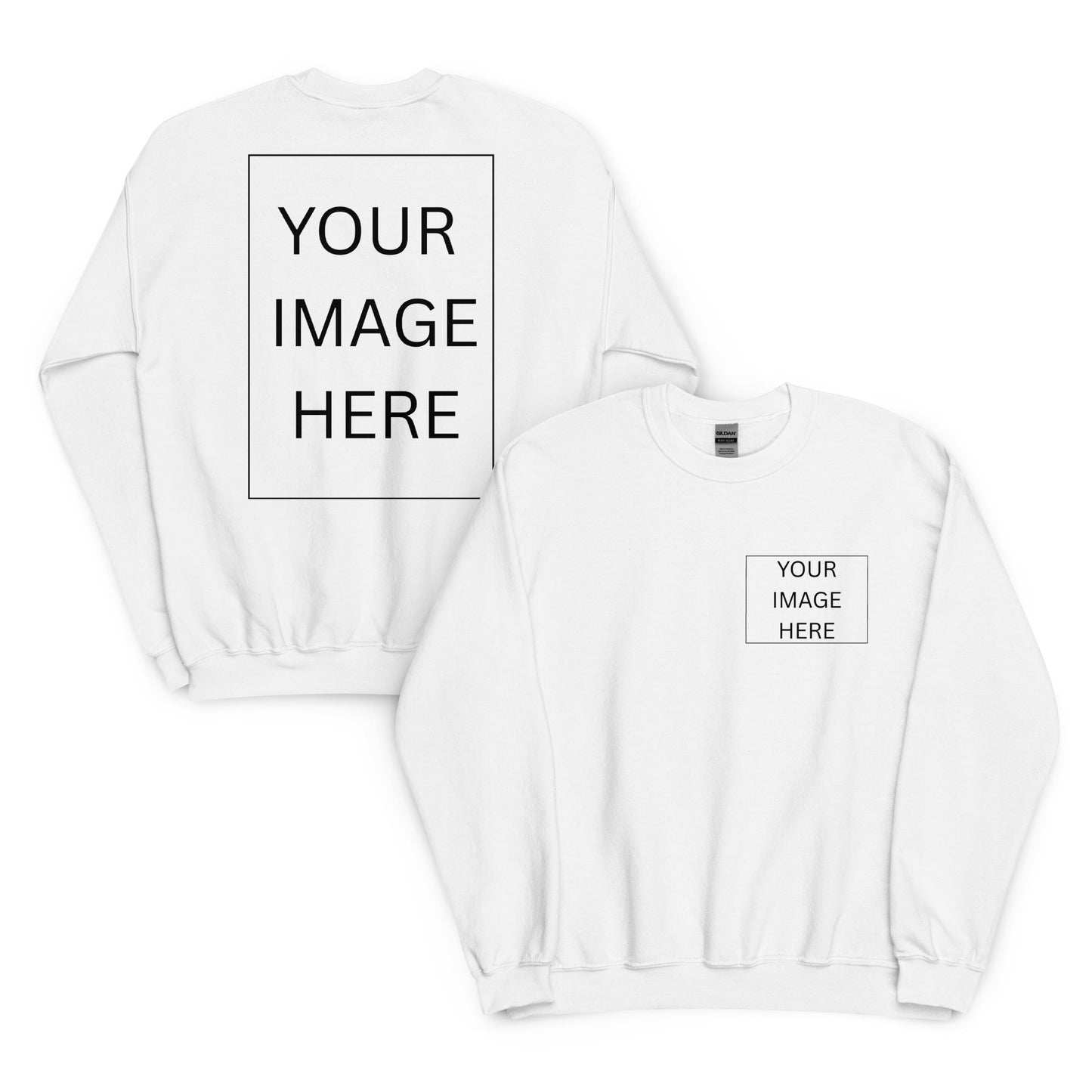 Custom Crewneck Front/Back