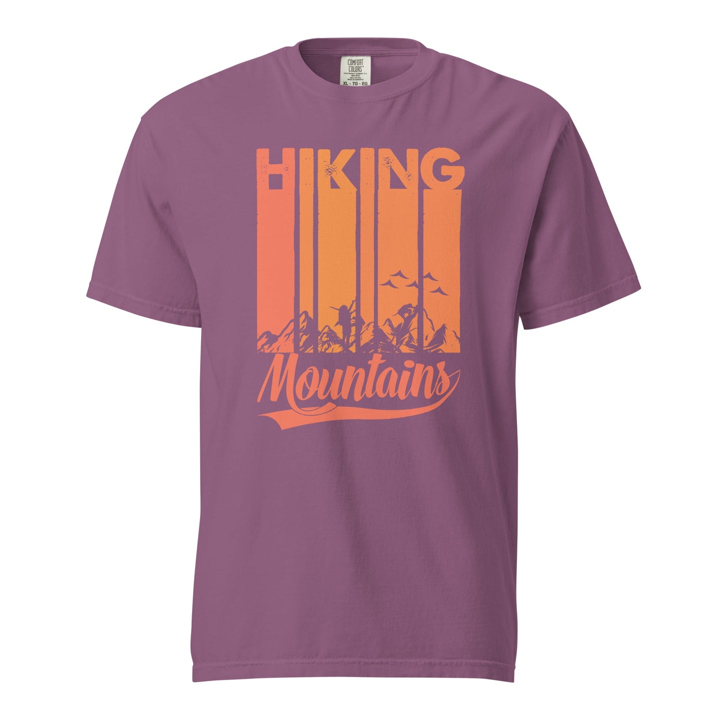 Hiking Mountains Graphic Tee - Soft, Durable, 100% Cotton