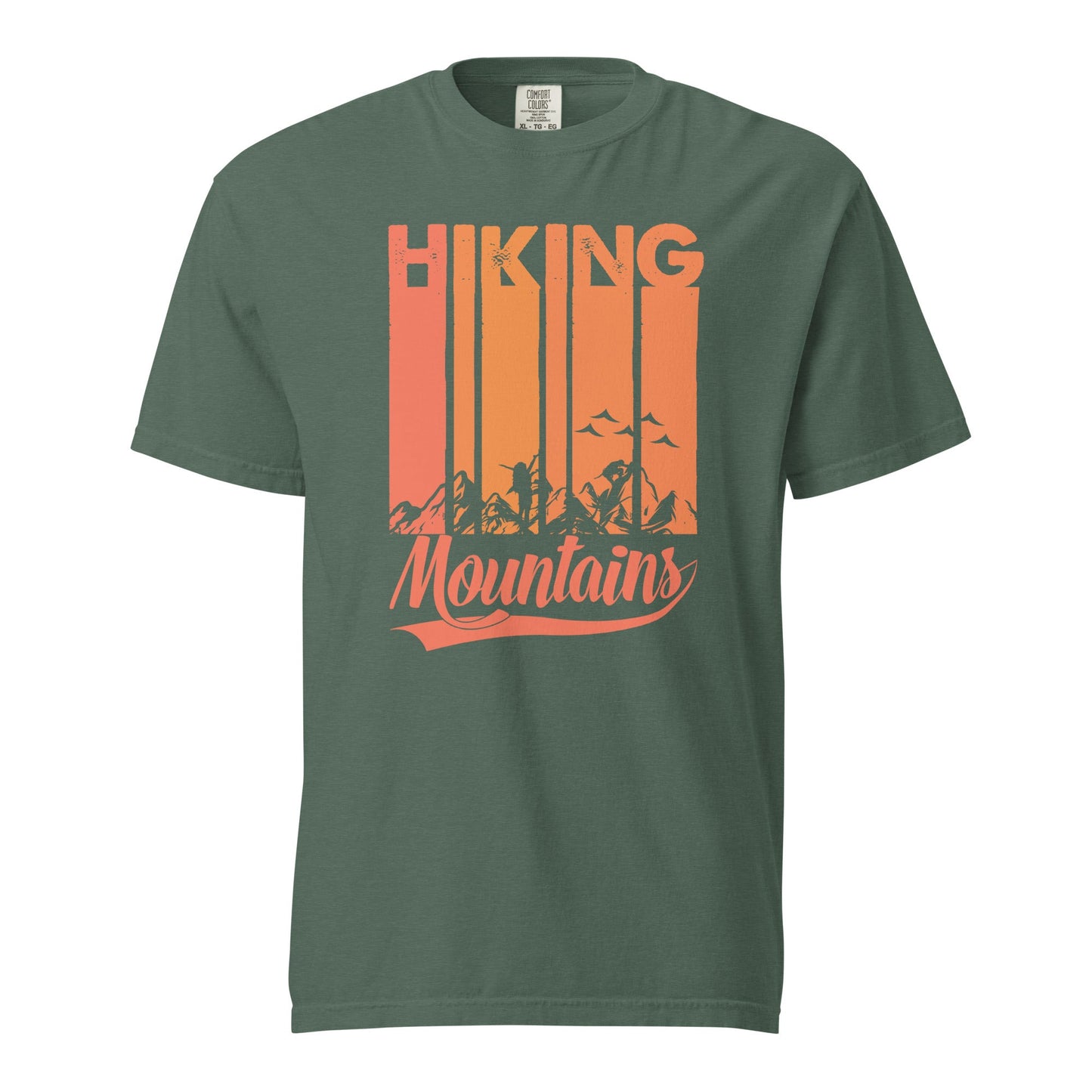 Hiking Mountains Graphic Tee - Soft, Durable, 100% Cotton