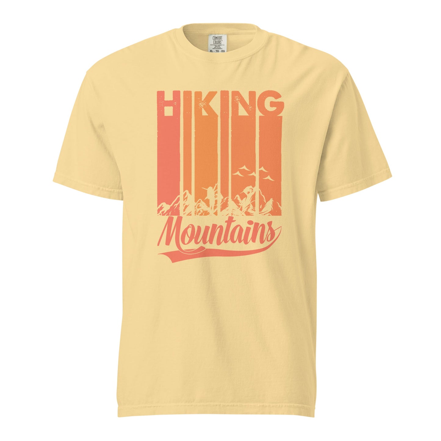Hiking Mountains Graphic Tee - Soft, Durable, 100% Cotton