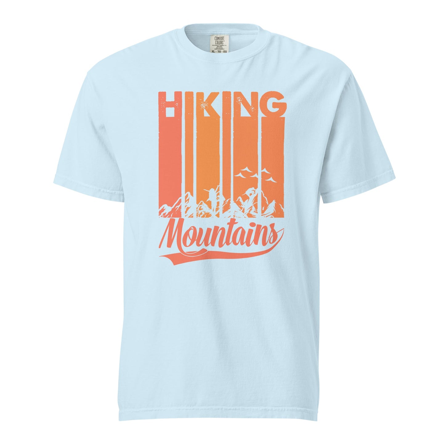 Hiking Mountains Graphic Tee - Soft, Durable, 100% Cotton