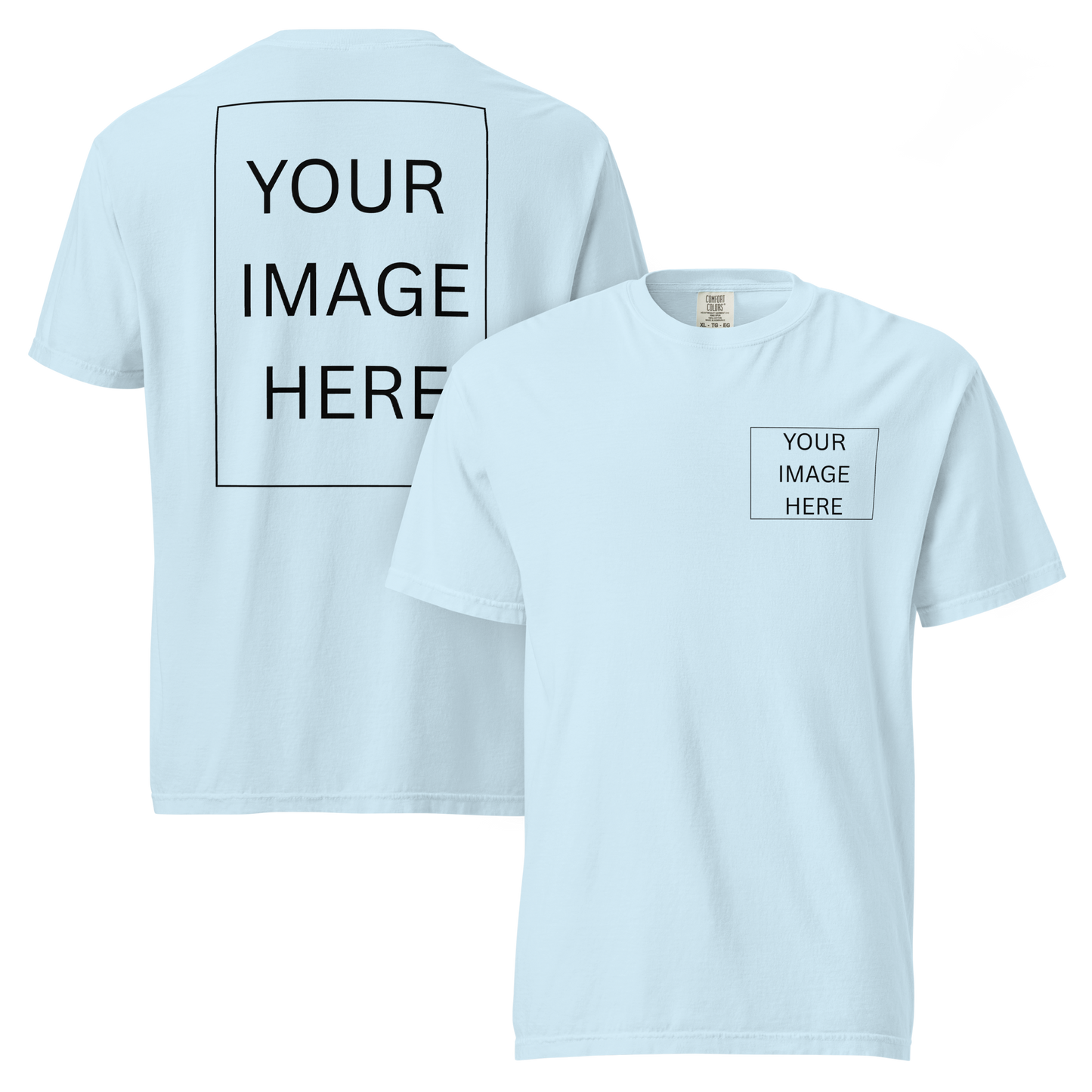 Custom Graphic Tee, Front & Back
