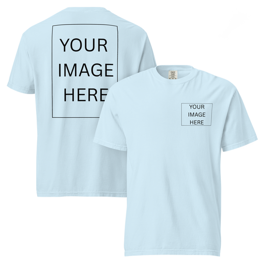 Custom Graphic Tee, Front & Back