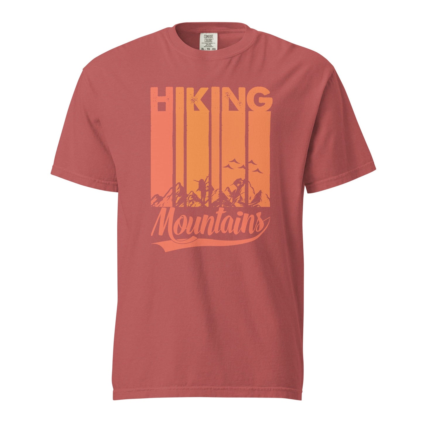 Hiking Mountains Graphic Tee - Soft, Durable, 100% Cotton