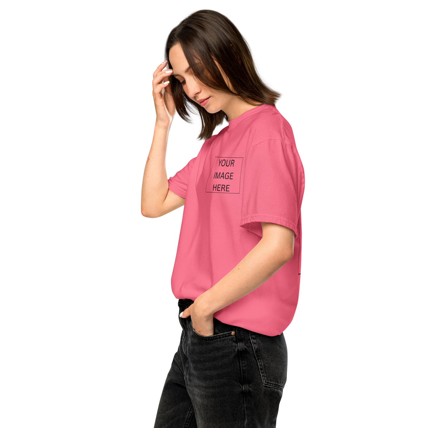 Custom Graphic Tee, Front & Back