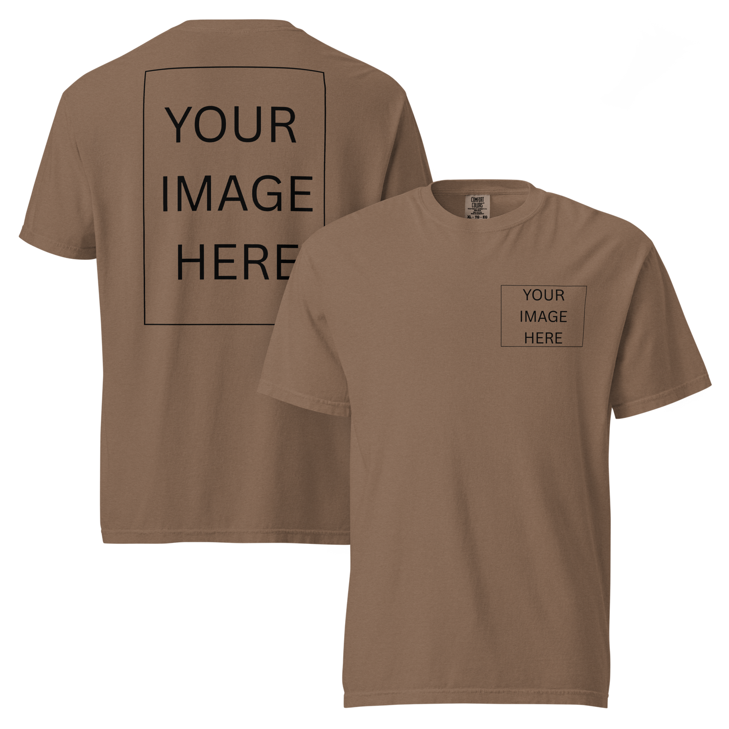 Custom Graphic Tee, Front & Back