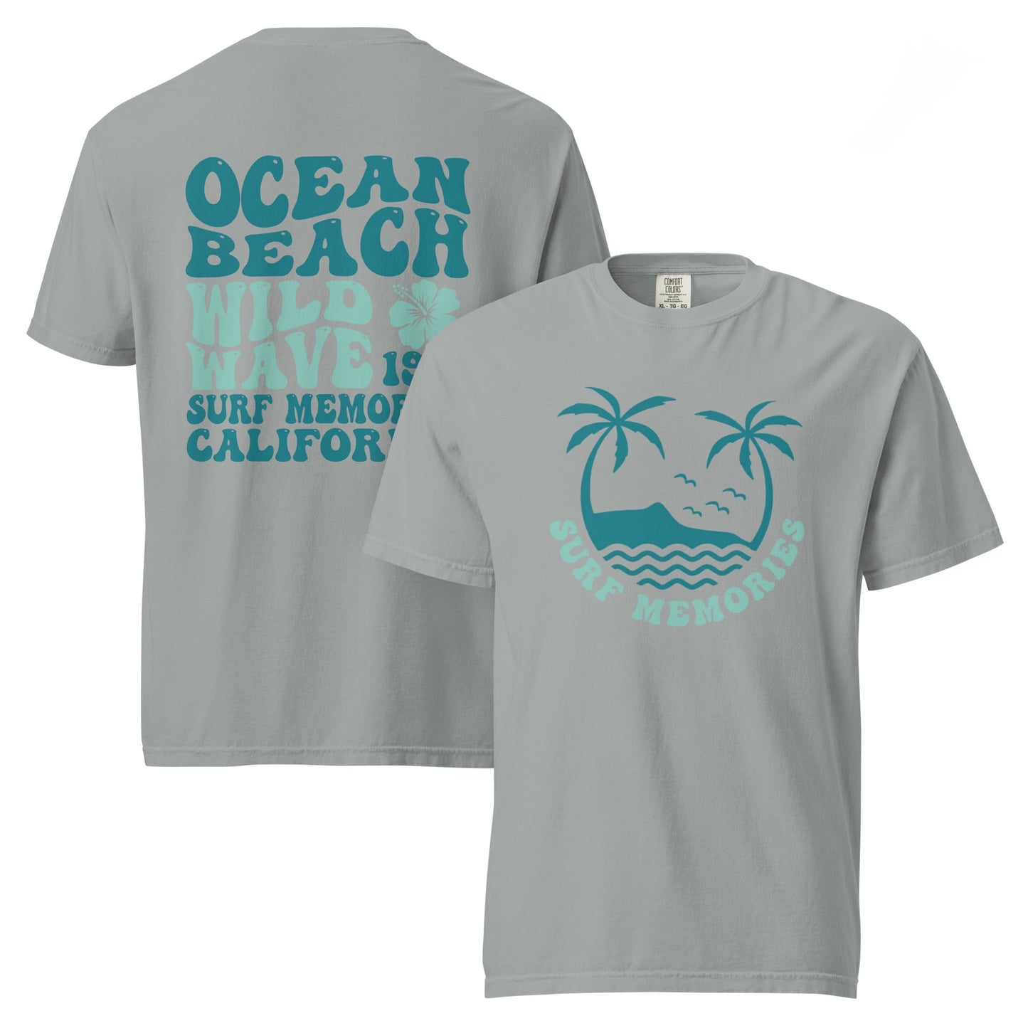 Ocean Waves Graphic Tee: Stylish Unisex Cotton T-Shirt