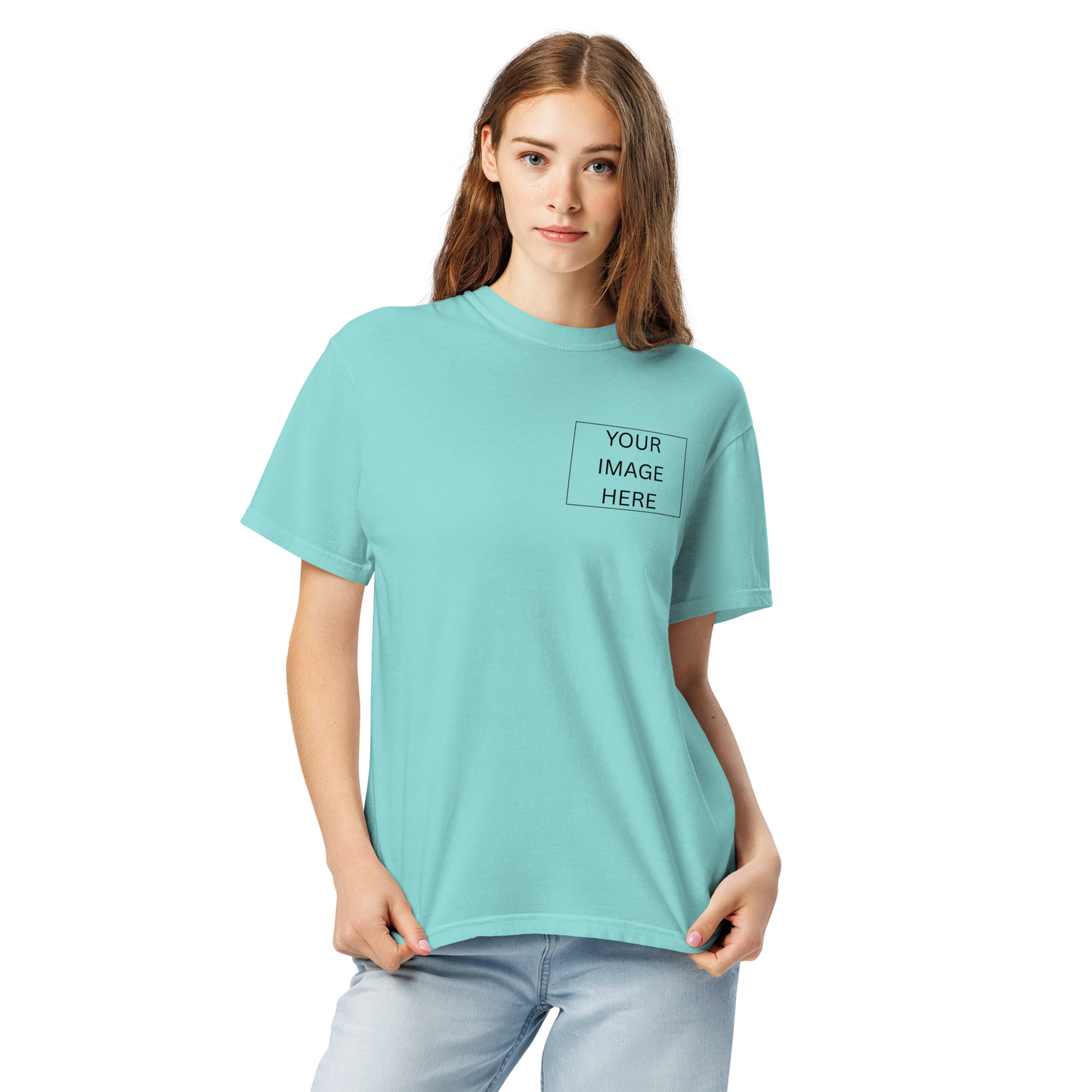 Custom Graphic Tee, Front & Back