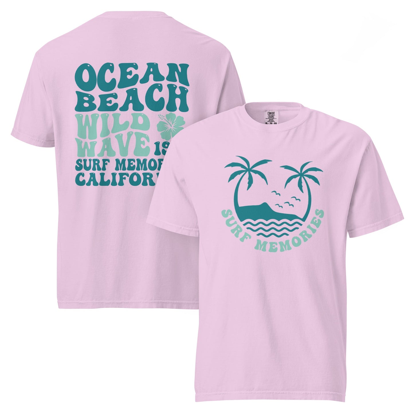 Ocean Waves Graphic Tee: Stylish Unisex Cotton T-Shirt