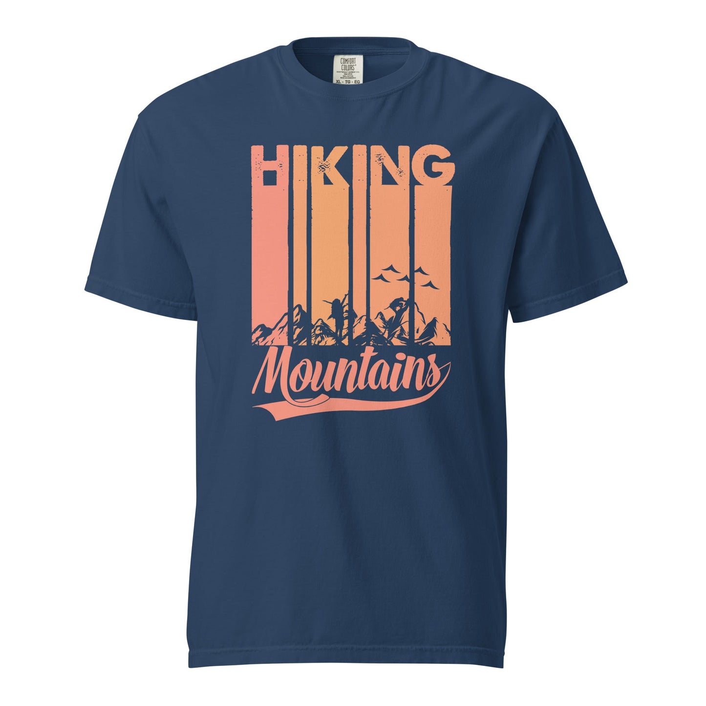 Hiking Mountains Graphic Tee - Soft, Durable, 100% Cotton
