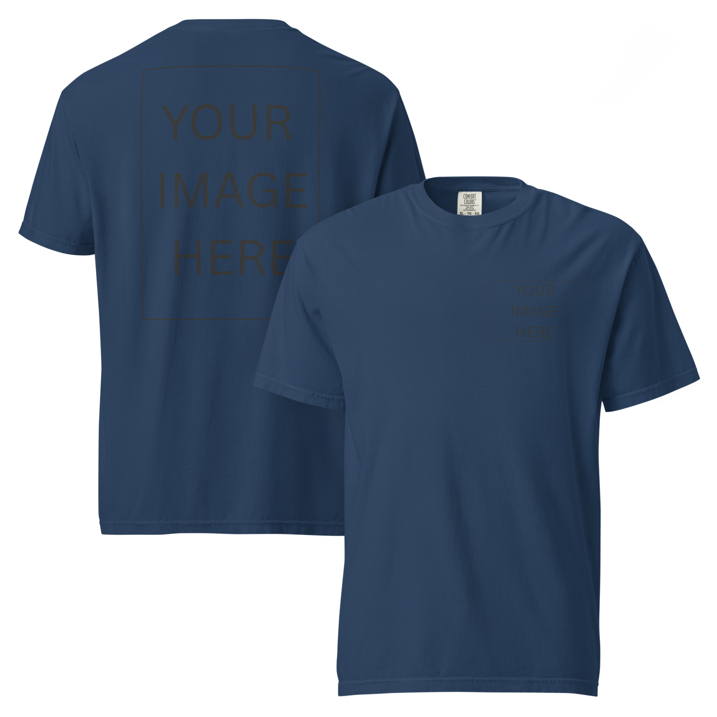 Custom Graphic Tee, Front & Back