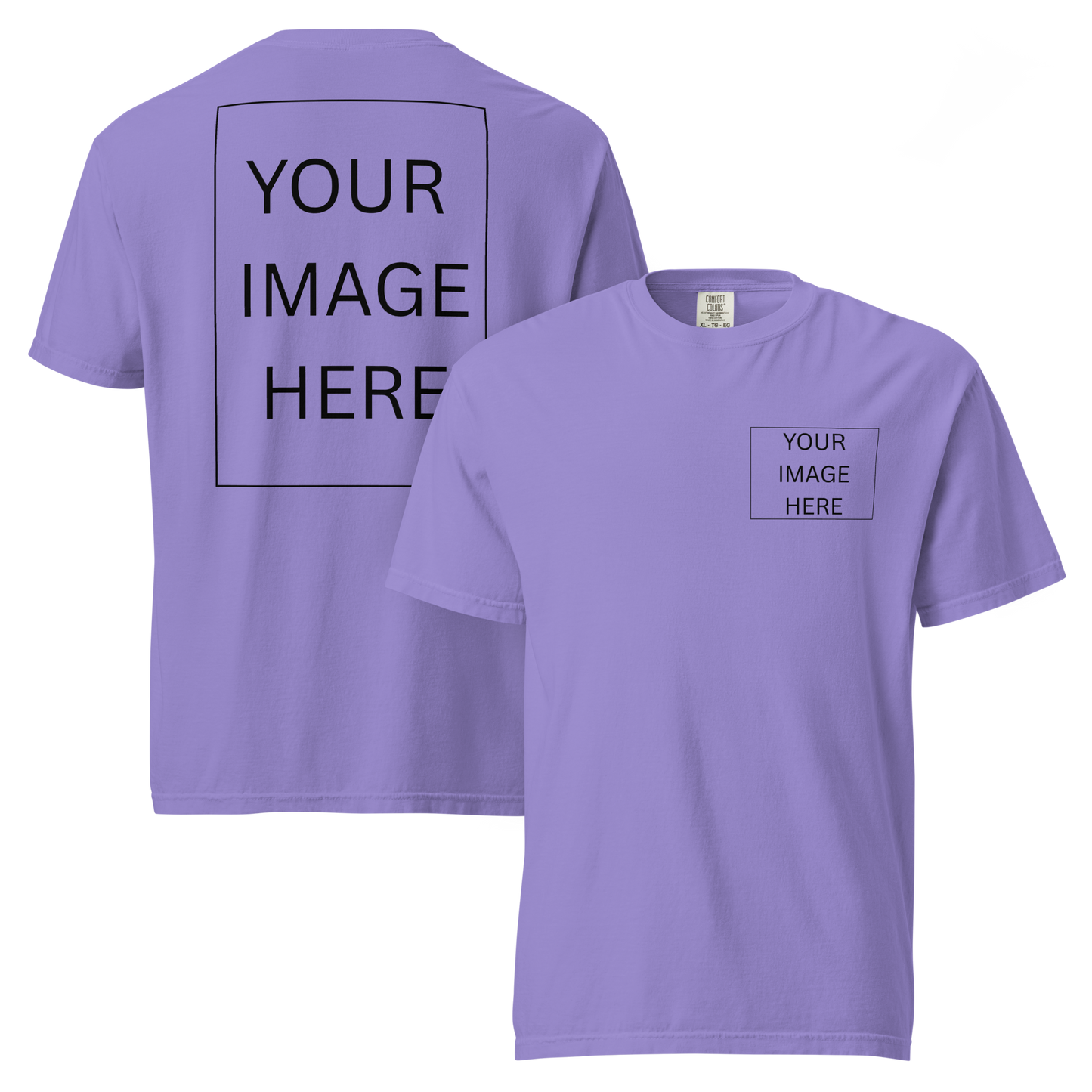 Custom Graphic Tee, Front & Back
