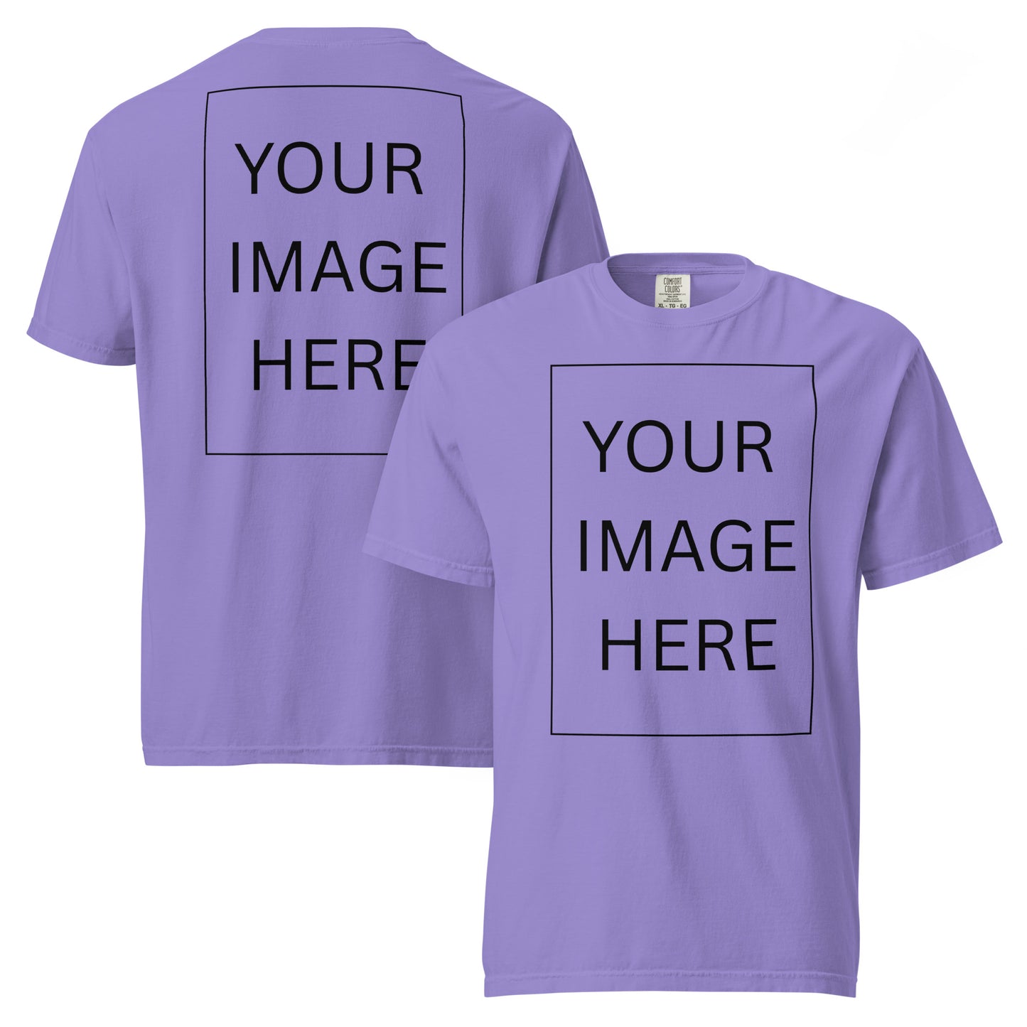 Custom Graphic Tee, Front & Back