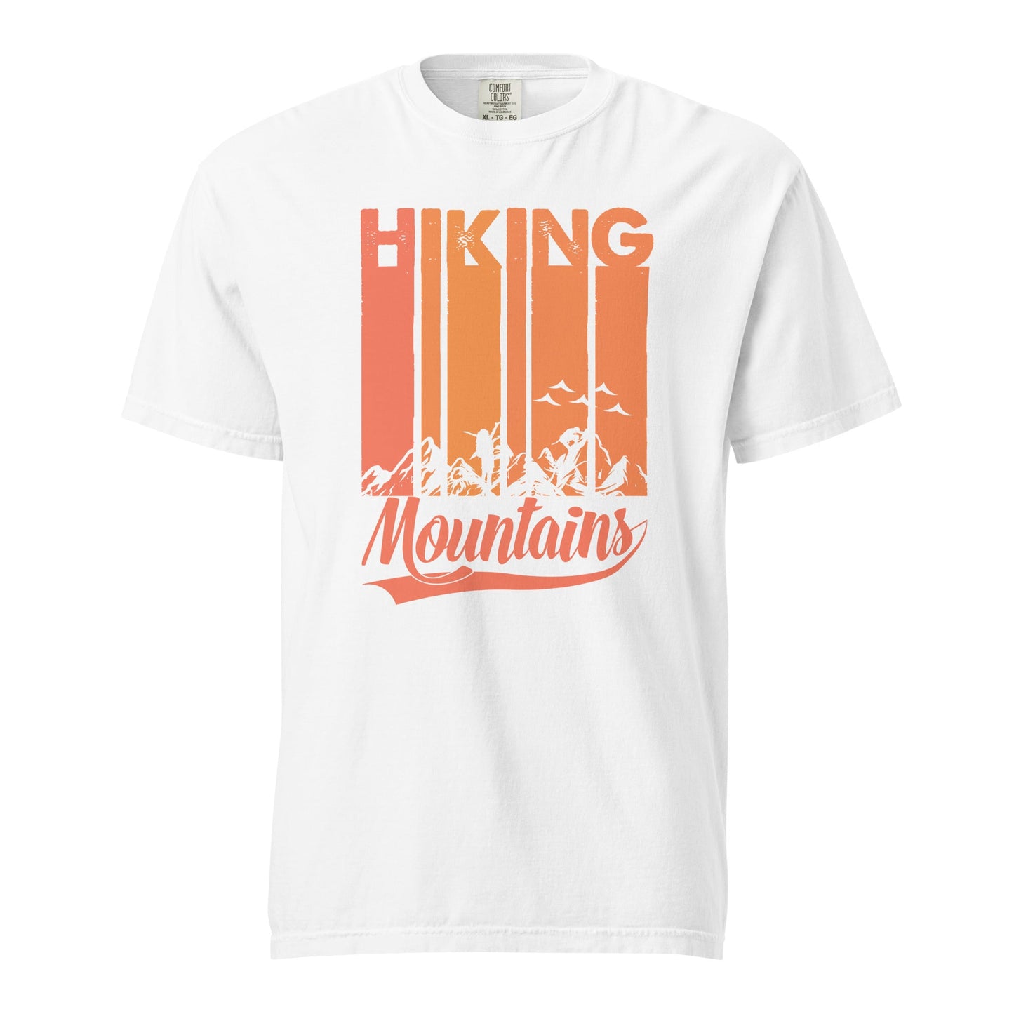 Hiking Mountains Graphic Tee - Soft, Durable, 100% Cotton